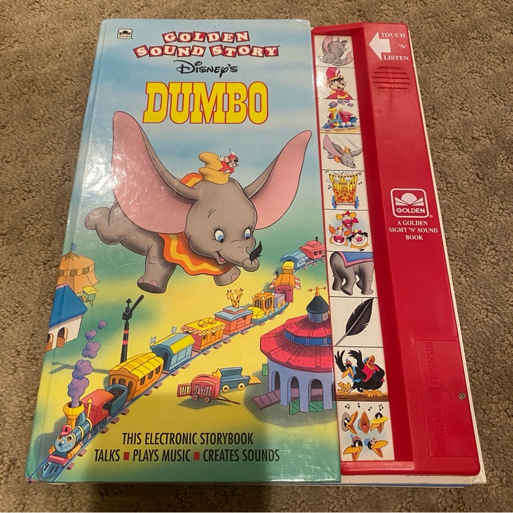 Book, Disney’s Dumbo Sound Story